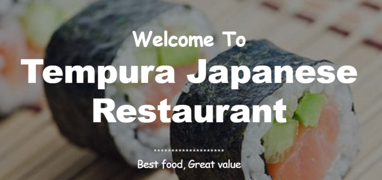 Tempura Japanese Restaurant North Platte Nebraska